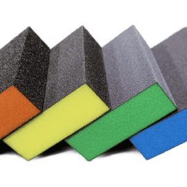 TSF Four-Sided coated sanding sponge block