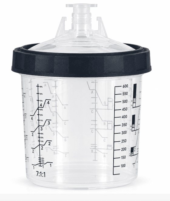 TM6057 Spray GUN Paint cup systerm