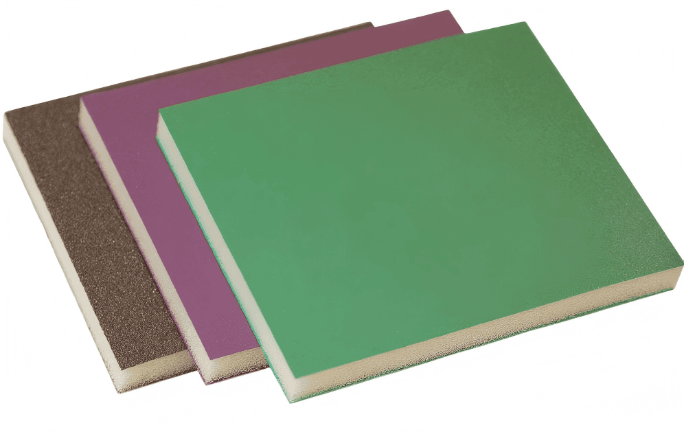TSC-   2-Side Coated Abrasive Sponge 120mm x 98mm x 13mm