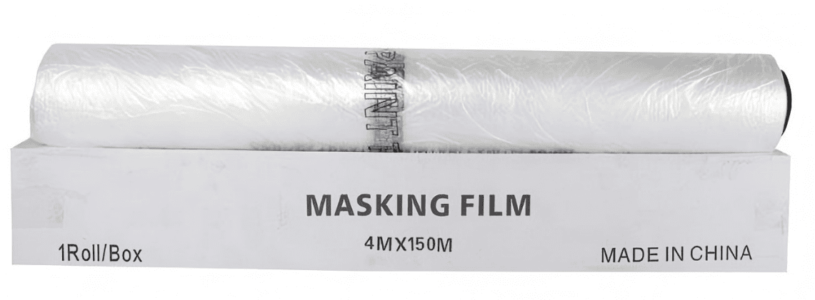 MF502W - White HDPE Plastic Masking Film