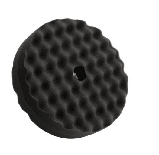 TL088 Quick Connect Double-Sided Black Waffle Finishing Pad 200 mm