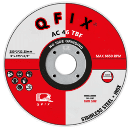 QFIX 9 inch thin cutting disc for metal and Inox