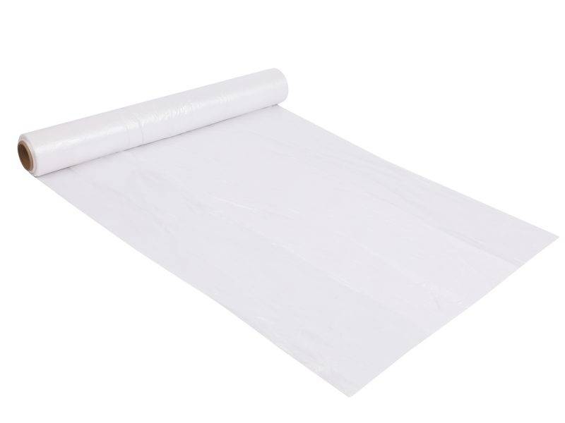 MF502W - White HDPE Plastic Masking Film
